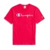 Champion Reverse Weave Script Applique Crew Neck T-Shirt (Hot Pink) -Streetwear Store 210972 ps061 aza