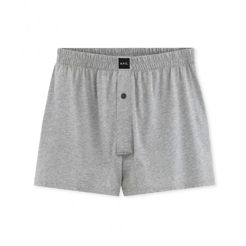 A.P.C. Cabourg Boxer Shorts (Heather Grey) 3 A.P.C. Cabourg Boxer Shorts (Heather Grey)