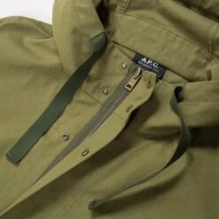 A.P.C. Ludo Parka (Khaki) -Streetwear Store a p c ludo parka khaki coelr m30155 jaa 3