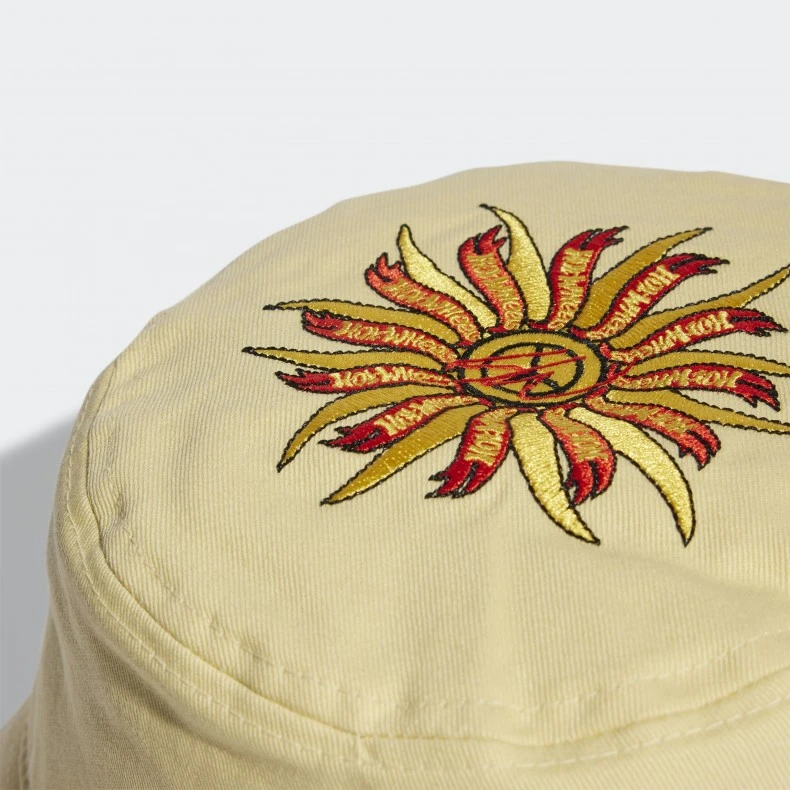 Adidas Originals By Sean Wotherspoon X Hot Wheels Bucket Hat (Easy Yellow) 6 Adidas Originals By Sean Wotherspoon X Hot Wheels Bucket Hat (Easy Yellow) - Image 4
