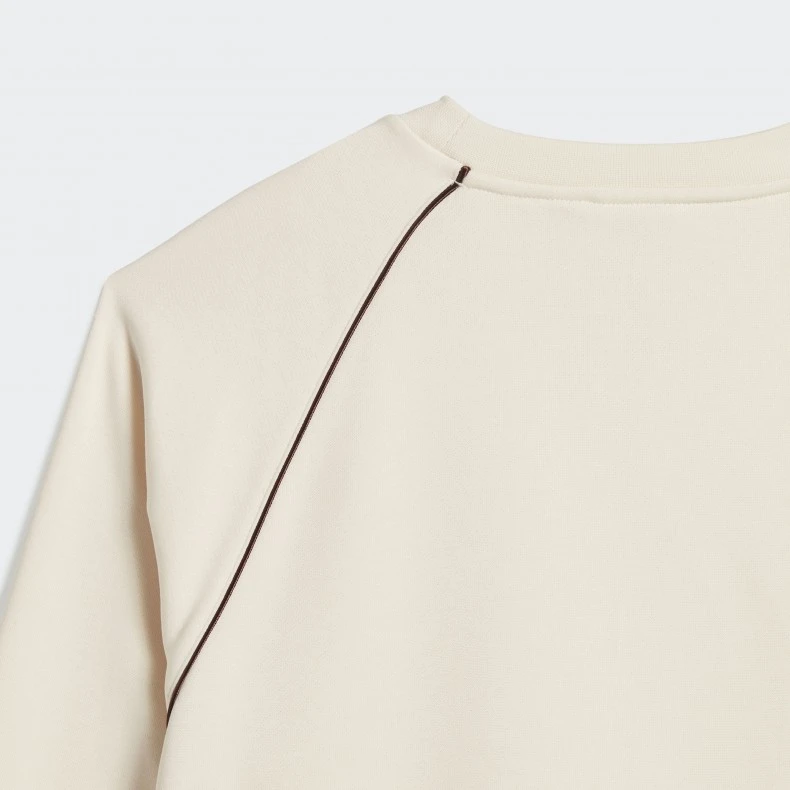 Adidas Originals By Wales Bonner Crew Neck Sweatshirt (Wonder White) 6 Adidas Originals By Wales Bonner Crew Neck Sweatshirt (Wonder White) - Image 4