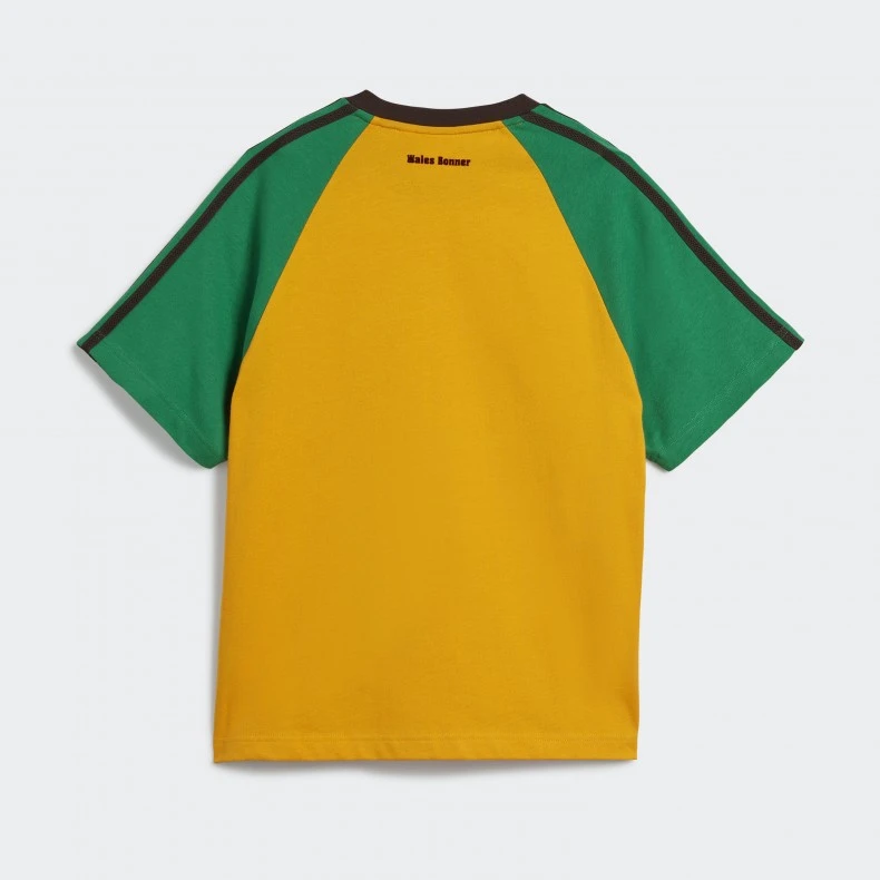 Adidas Originals By Wales Bonner T-Shirt (Collegiate Gold) 4 Adidas Originals By Wales Bonner T-Shirt (Collegiate Gold) - Image 2