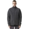 Adidas Originals By Wings+horns Felted Track Jacket (Dark Grey Heather)