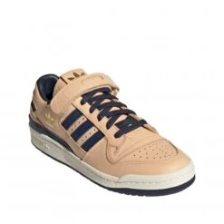 Adidas Originals Forum 84 Low Blue Thread (Tan/Gold Foil/Gold Foil) -Streetwear Store adidas originals forum 84 low blue thread tan gold foil gold foil fy7792 0003 3