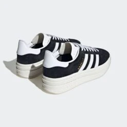 Adidas Originals Gazelle Bold (Core Black/Cloud White/Core White) -Streetwear Store adidas originals gazelle bold core black cloud white core white hq6912 0004 4