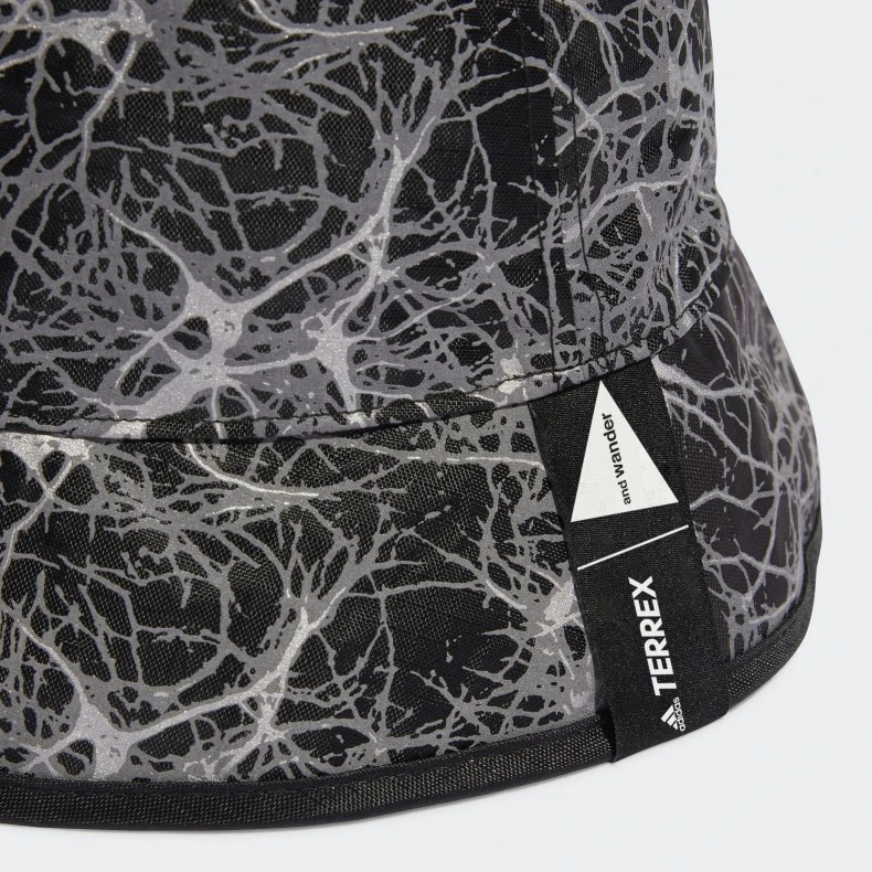 Adidas TERREX X And Wander Bucket Hat (Black/Multicolour) 5 Adidas TERREX X And Wander Bucket Hat (Black/Multicolour) - Image 3