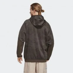 Adidas TERREX X And Wander Fleece Jacket (Shadow Olive) -Streetwear Store adidas terrex x and wander fleece jacket shadow olive hr7140 0002 2