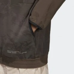 Adidas TERREX X And Wander Fleece Jacket (Shadow Olive) -Streetwear Store adidas terrex x and wander fleece jacket shadow olive hr7140 0004 4