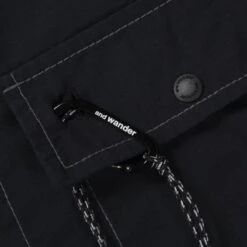 And Wander Dry Rip Shirt Jacket (Black) -Streetwear Store and wander dry rip shirt jacket black 5743183026 010 0004 4