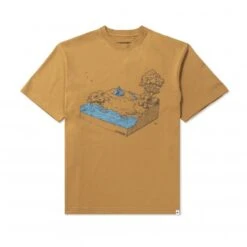 And Wander In The Mountain T-Shirt (Dark Beige)