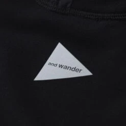 And Wander Light Zip Hooded Sweatshirt (Black) 11 And Wander Light Zip Hooded Sweatshirt (Black) -Streetwear Store and wander light zip hooded sweatshirt black 5743184041 010 0003 3