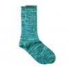 Anonymous Ism 5 Colour Mix Crew Sock (Green) 1 Anonymous Ism 5 Colour Mix Crew Sock (Green) -Streetwear Store anonymous ism 5 colour mix crew sock green cat