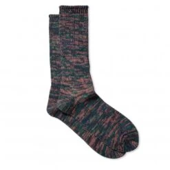 Anonymous Ism 5 Colour Mix Crew Sock (Navy)