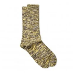 Anonymous Ism 5 Colour Mix Crew Sock (Yellow)