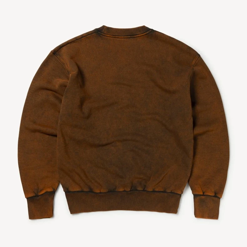 Aries Acid No Problemo Crew Neck Sweatshirt (Pumpkin) 4 Aries Acid No Problemo Crew Neck Sweatshirt (Pumpkin) - Image 2