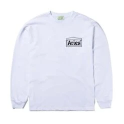 Aries Age Of Aries Long Sleeve T-Shirt (White)