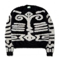 Aries Bodypaint Knit Jumper (Black/Beige)