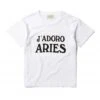 Aries J'Adoro Aries T-Shirt (White) -Streetwear Store aries j adoro aries t shirt white fuar60006 wht 0000 cat