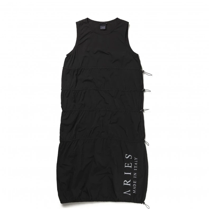 Aries Nylon Snow Dress (Black) 3 Aries Nylon Snow Dress (Black)
