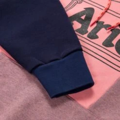 Aries OD Colourblock Pullover Hooded Sweatshirt (Pink) -Streetwear Store aries od colourblock pullover hooded sweatshirt pink srar20800 3