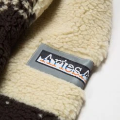 Aries Oversized Ikat Hooded Fleece (Multi) -Streetwear Store aries oversized ikat hooded fleece multi fsar70015 5