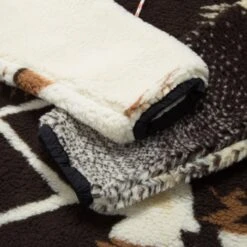 Aries Oversized Ikat Hooded Fleece (Multi) -Streetwear Store aries oversized ikat hooded fleece multi fsar70015 6