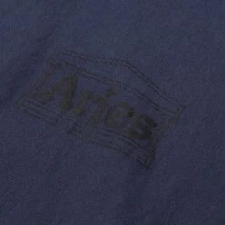 Aries Premium Temple Crew Neck Sweatshirt (Navy) -Streetwear Store aries premium temple crew neck sweatshirt navy ftar20000 nvy 0002 2