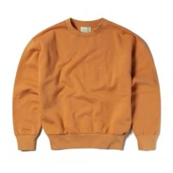 Aries Reflective Column Crew Neck Sweatshirt (Coral)