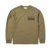 Aries Temple Long Sleeve T-Shirt (Olive) -Streetwear Store aries temple long sleeve t shirt olive star66600 0000 cat