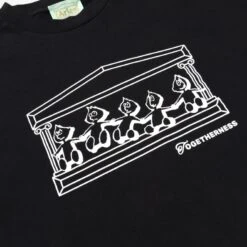 Aries Togetherness T-Shirt (Black) 9 Aries Togetherness T-Shirt (Black) -Streetwear Store aries togetherness t shirt black ftar60004 blk 0003 3