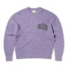 Aries Waffle Knit Jumper (Lilac) -Streetwear Store aries waffle knit jumper lilac star20022 lil 0000 cat