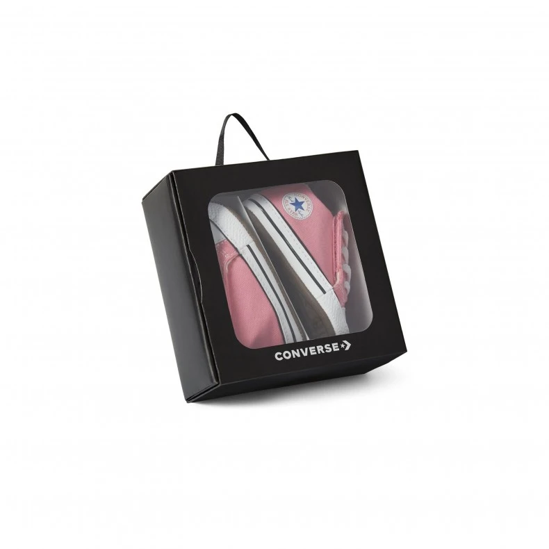 Baby Converse Chuck Taylor All Star Cribster Mid (Pink/Natural Ivory/White) 7 Baby Converse Chuck Taylor All Star Cribster Mid (Pink/Natural Ivory/White) - Image 5