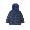 Baby Patagonia Hi-Loft Down Sweater Hoody Jacket (New Navy) -Streetwear Store baby patagonia hi loft down sweater hoody jacket new navy 60494 nena 0000 cat
