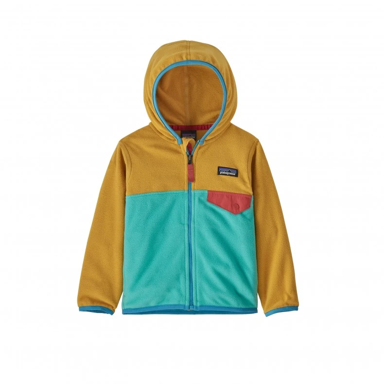 Baby Patagonia Micro D Snap-T Fleece Jacket (Fresh Teal) 3 Baby Patagonia Micro D Snap-T Fleece Jacket (Fresh Teal)