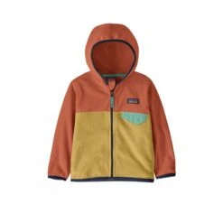 Baby Patagonia Micro D Snap-T Fleece Jacket (Surfboard Yellow)