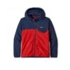 Boys' Patagonia Micro D Snap-T Fleece Jacket (Fire) -Streetwear Store boy s patagonia micro d snap t fleece jacket fire 65465 fre cat
