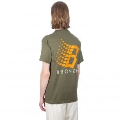 Bronze 56k Classic Logo T-Shirt (Forest Green) -Streetwear Store bronze 56k classic logo t shirt forest green 3