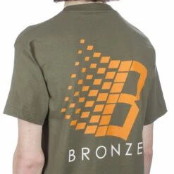 Bronze 56k Classic Logo T-Shirt (Forest Green) -Streetwear Store bronze 56k classic logo t shirt forest green 5