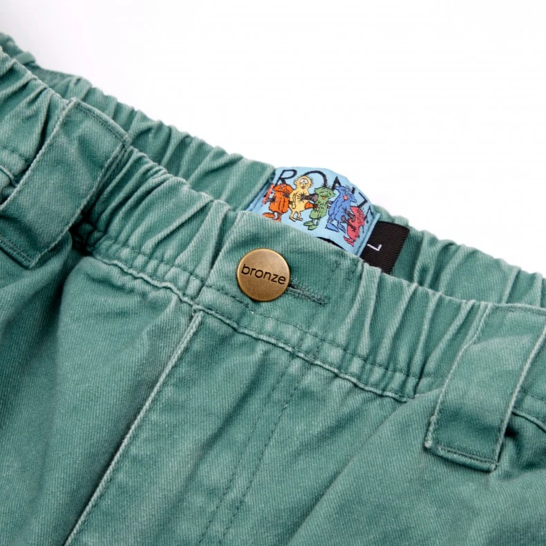 Bronze 56K Karpenter Shorts (Green) 5 Bronze 56K Karpenter Shorts (Green) - Image 3