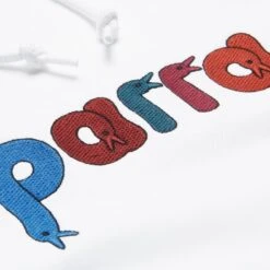 By Parra Bird Face Font Pullover Hooded Sweatshirt (White) -Streetwear Store by parra bird face font pullover hooded sweatshirt white 47135 wht 0002 2