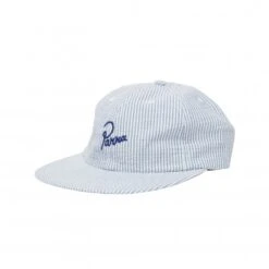 By Parra Classic Logo 6 Panel Cap (White/Blue)