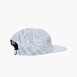 By Parra Classic Logo 6 Panel Cap (White/Blue) -Streetwear Store by parra classic logo 6 panel cap white blue 49345 0003 3