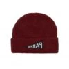 By Parra Mirrored Flag Beanie (Dark Red) -Streetwear Store by parra mirrored flag beanie dark red 48345 red 0000 cat