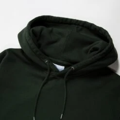 Colorful Standard Classic Organic Pullover Hooded Sweatshirt (Hunter Green) -Streetwear Store colorful standard classic organic pullover hooded sweatshirt hunter green cs1006 hgrn 0002 2