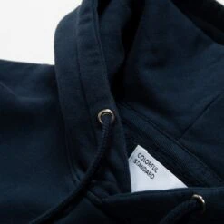 Colorful Standard Classic Organic Pullover Hooded Sweatshirt (Navy Blue) -Streetwear Store colorful standard classic organic pullover hooded sweatshirt navy blue cs1006 nvyb 0003 3