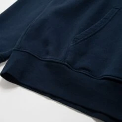 Colorful Standard Classic Organic Pullover Hooded Sweatshirt (Navy Blue) -Streetwear Store colorful standard classic organic pullover hooded sweatshirt navy blue cs1006 nvyb 0007 7