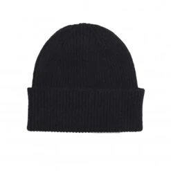 Colorful Standard Merino Wool Beanie (Deep Black)