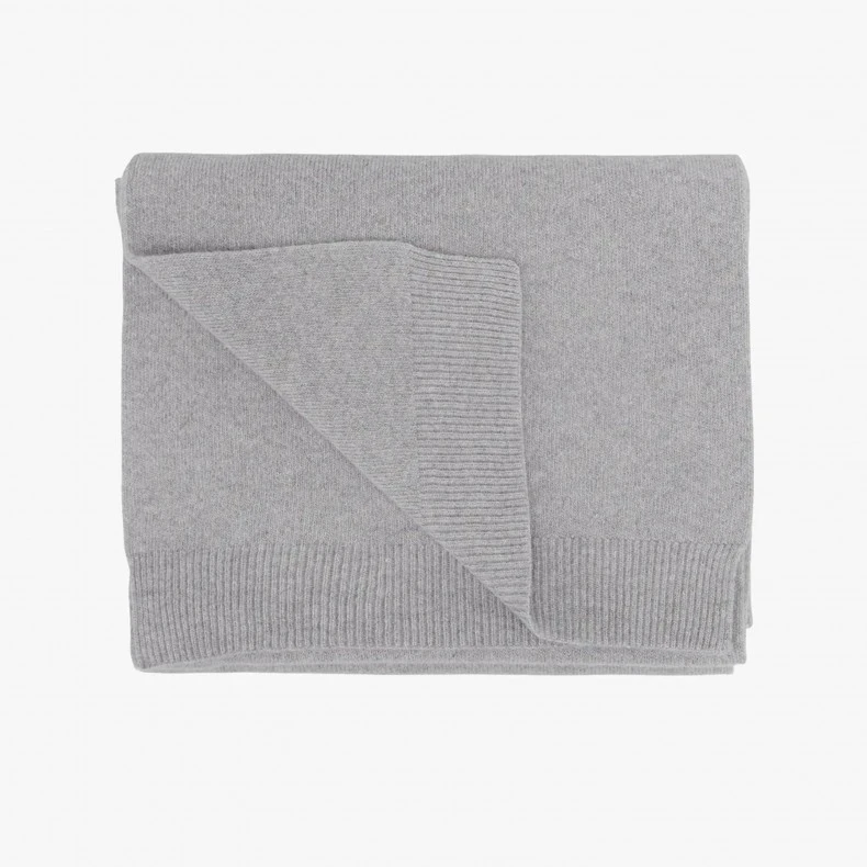 Colorful Standard Merino Wool Scarf (Heather Grey) 4 Colorful Standard Merino Wool Scarf (Heather Grey) - Image 2