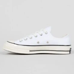Converse Chuck Taylor All Star 70 Ox (White/Black/Egret) -Streetwear Store converse chuck taylor all star 70 ox white black egret a02306c 0002 2