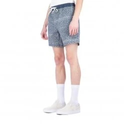 Deus Ex Machina Sandbar Eastern Maze Shorts (Dark Denim) -Streetwear Store deus ex machina sandbar eastern maze short dark denim 2